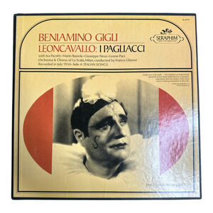 Gigli Pacetti Ghione LEONCAVALLO I Pagliacci - Seraphim Records
